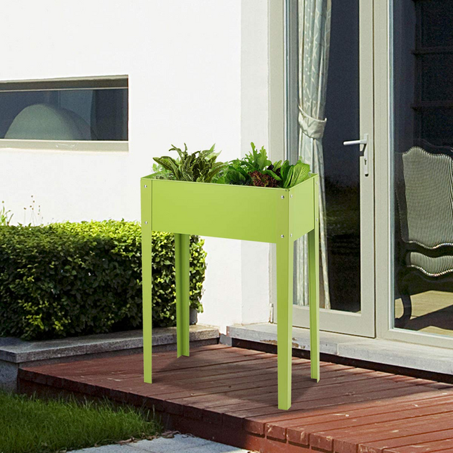 Metal Plant Box with Legs (25" L x 13" W x 31.5" H)