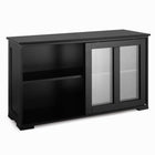 Dreamade Buffet Sideboard, Wood Credenza with Sliding Doors