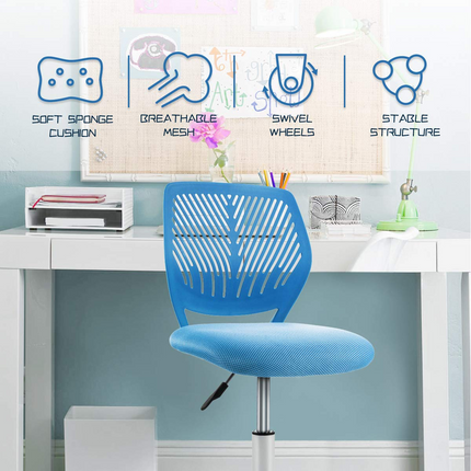 Dreamade Kids Desk Chair, Adjustable Children Study Chair