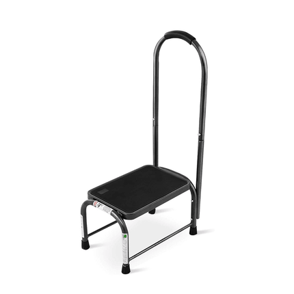 Step Stool with Handle, Medical Step Stool w/ Handle and Non Skid Rubber Platform - Dreamadeus