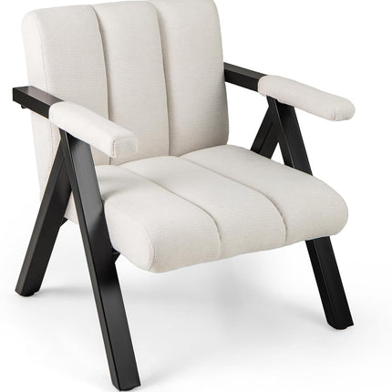 Dreamade Mid-Century Modern Accent Chair with Deepened Seat