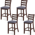 Set of 4 / Brown