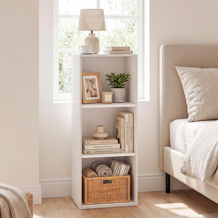 Dreamade 3-Cube Modern Bookcase, Vertical or Horizontal
