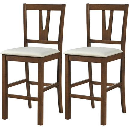 Dreamade 24" Counter Height Mid-Century Bar Stools
