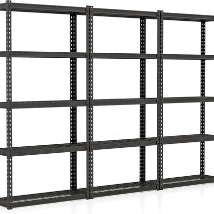 Dreamade 5-Tier Storage Shelves, 35.5" x 15.5" x 72" Utility Rack Shelf