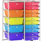Clear Red+Orange+Green+Blue+Purple