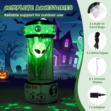 DREAMADE 7.4 FT Halloween Alien Inflatable