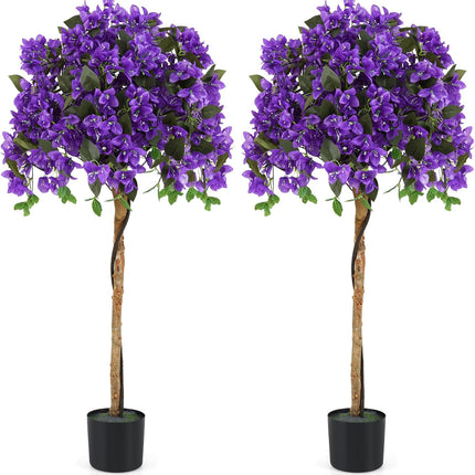 Dreamade 53” Bougainvillea Artificial Tree with 576 Flowers