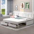 Dreamade Extendable Daybed, White
