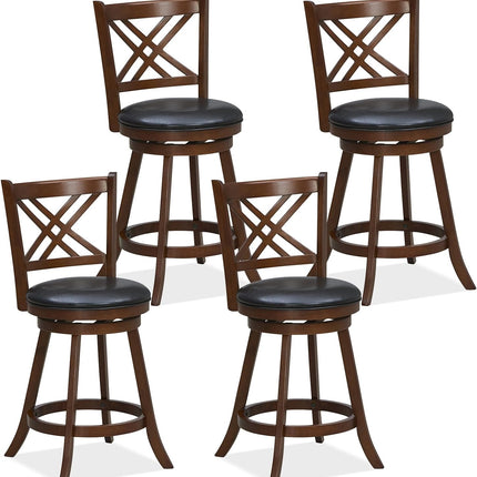 360° Swivel Barstools Set of 2 - Dreamade