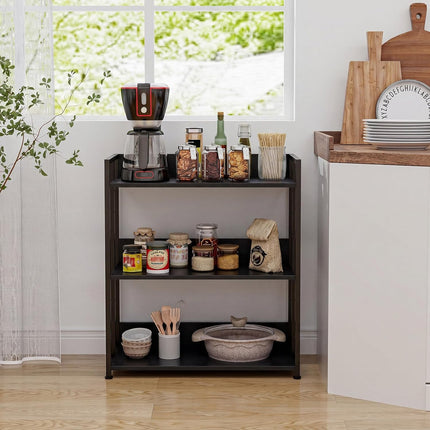 Dreamade 3-Tier Industrial Bookshelf
