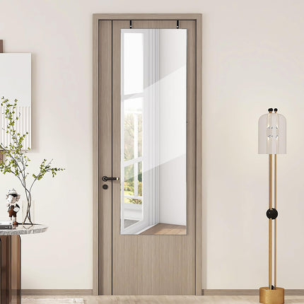 DREAMADE Jewelry Armoire Over The Door Mirror Jewelry Cabinet