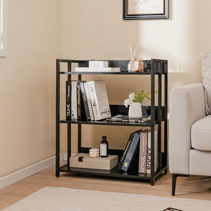 Dreamade 3-Tier Industrial Bookshelf