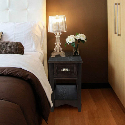 Chair Side End Table with Drawer - Dreamadeus