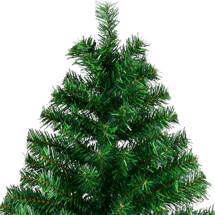 Dreamade Artificial Christmas Tree, Unlit Premium Hinged Spruce Xmas Tree with Solid Metal Stand, for Outdoor and Indoor Decor - DreamadeUS