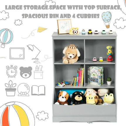 3 Shelf 4 Cube Units, Storage Bins Cubbies for Kids????? Collections - Dreamadeus
