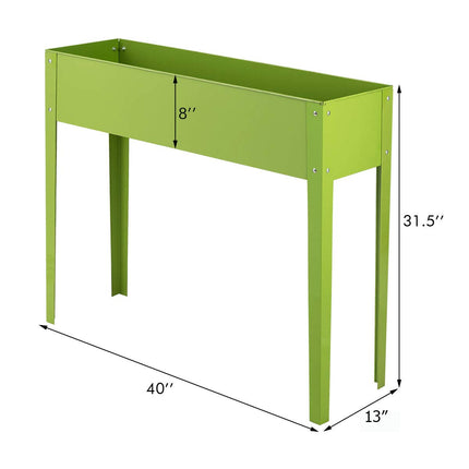 Vegetables and Flowers Growing Container for Indoor and Outdoor Use (40" x 13" x31.5")
