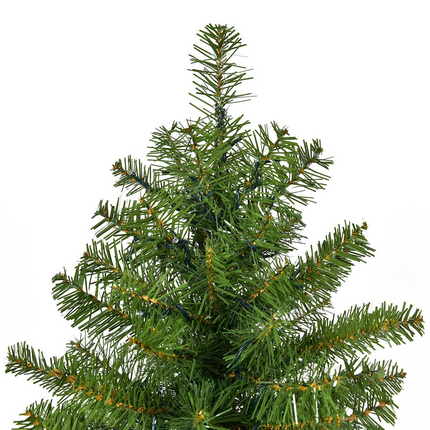 Dreamade Pre-lit Christmas Tree, 8FT Premium Hinged Spruce Tree - DreamadeUS