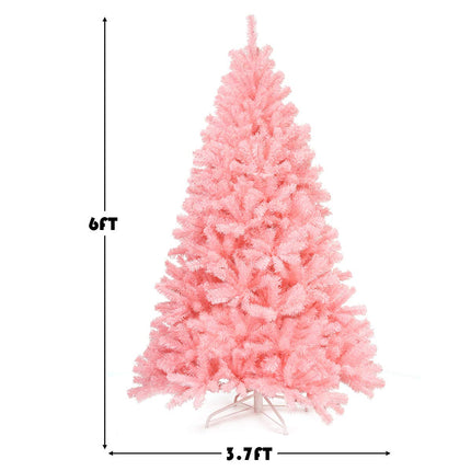 Dreamade Unlit Artificial Christmas Tree, 100% New PVC Material, Xmas Tree for Indoor and Outdoor Decoration - DreamadeUS