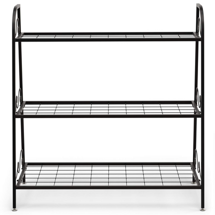 Dreamade 3 Tier Metal Plant Stand, Indoor Outdoor Plant Shelf