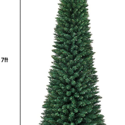 Pencil Christmas Tree, Artificial Slim Skinny Tree - DreamadeUS