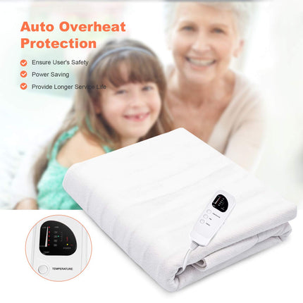 Dreamade Spa Table Heating Pad with Digital Timer and Five Heat Settings, Auto Overheat Protection, Portable Electric Table Warmers