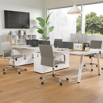 Dreamade Leather Office Chair,Ergonomic Computer Desk Chair