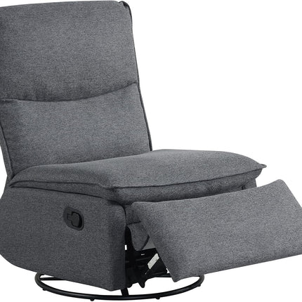 Dreamade Swivel Rocking Recliner | 360° Reclining Rocker Chair with Adjustable Cushioned Back