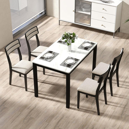 Dreamade Modern Dining Chairs Set of 2/4 Upholstered Kitchen Chair