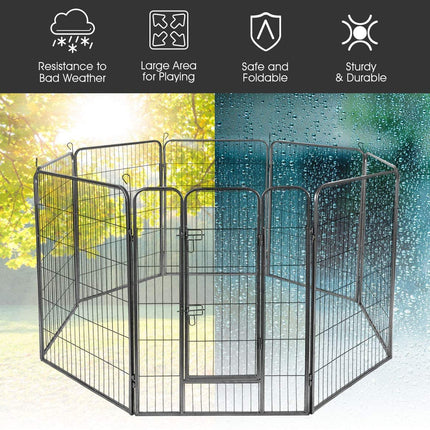 Dreamade 16 Panel, 48 Inch Pet Playpen