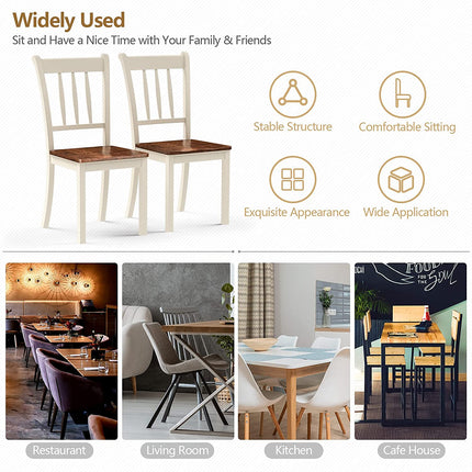 Solid Wood Whitesburg Dining Chairs Set of 4 - Dreamadeus