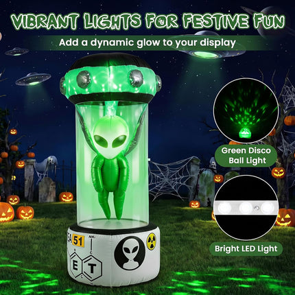 DREAMADE 7.4 FT Halloween Alien Inflatable