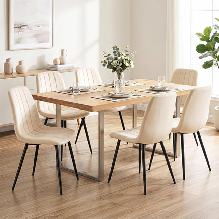 Dreamade Upholstered Dining Chairs Set of 4