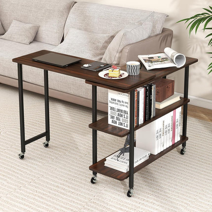 Dreamade 360° Free Rotating Sofa Side Table