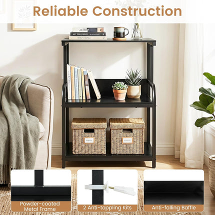 Dreamade Rolling Printer Stand with Adjustable Storage Shelf
