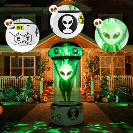 DREAMADE 7.4 FT Halloween Alien Inflatable