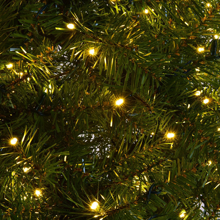 Dreamade Pre-Lit Christmas Tree Artificial PVC with 700 LED Lights and Solid Metal Legs (7ft) - DreamadeUS