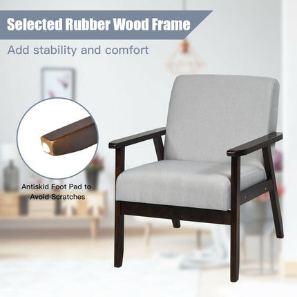 Mid-Century Modern Accent Chair for Living Room - Dreamadeus