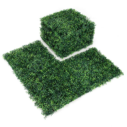 Dreamade 12PCS 20x20inch Artificial Boxwood Panels