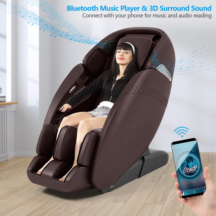 Dreamade SL Track Massage Recliner Zero Gravity W/Negative Ion Generator