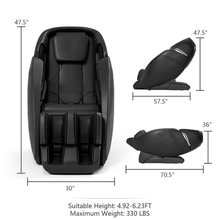 Dreamade SL Track Massage Recliner Zero Gravity W/Negative Ion Generator