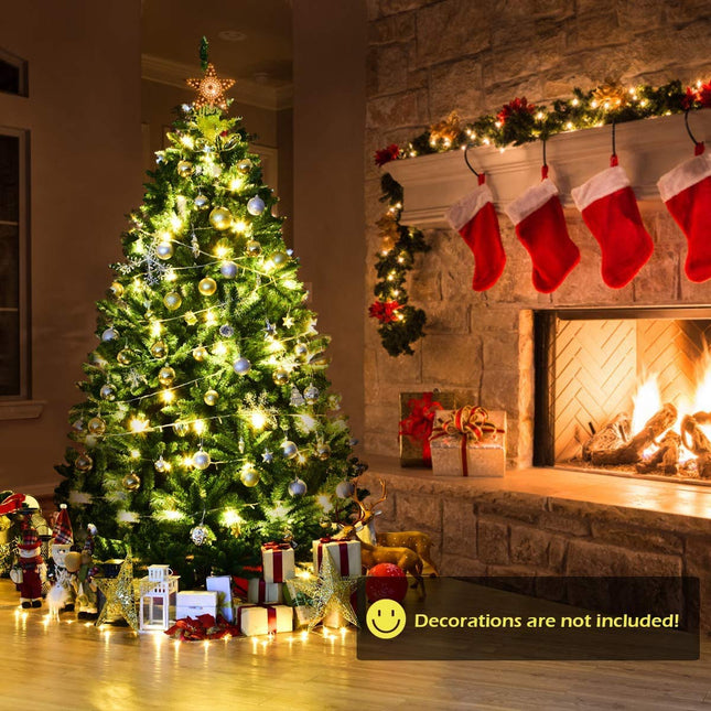 Artificial Douglas Christmas Tree Easy Assembly Xmas Tree for Indoor and Outdoor - DreamadeUS