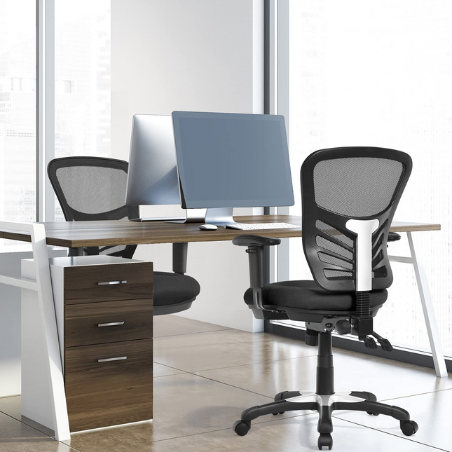 Dreamade Seat Tilt Adjustment Office Chair for Working Studying Gaming