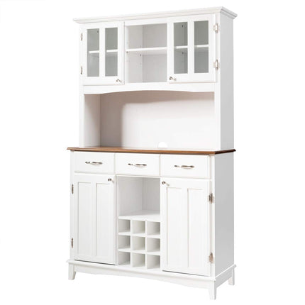 Dreamade Buffet Hutch Cabinet, Kitchen Hutch Sideboard