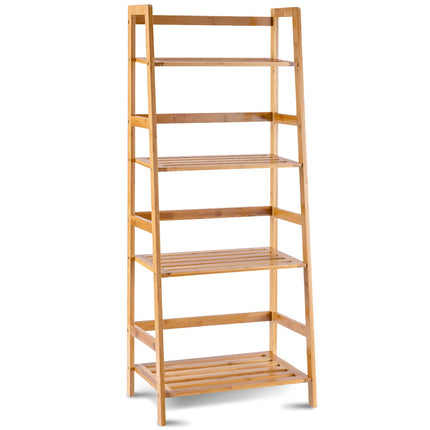 Dreamade 4-Tier Bamboo Plant Stand Flower Pots Holder Display Shelf, 47.5"