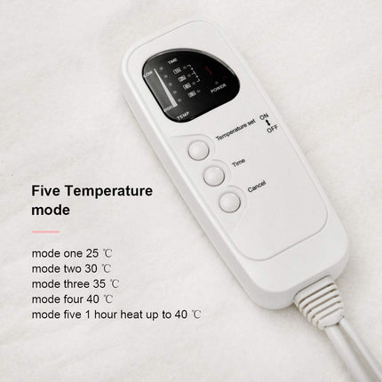 Dreamade Smart Electric Heated Mattress Pad, Heating Bed Topper Blankets w/ Low-Voltage