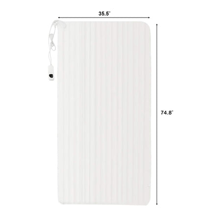 Dreamade Smart Electric Heated Mattress Pad, Heating Bed Topper Blankets w/ Low-Voltage