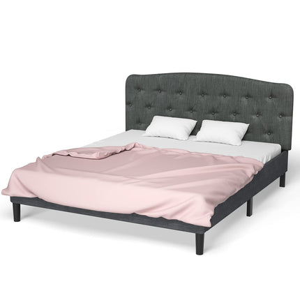 Dreamade Upholstered Headboard, Button Tufted Headboard