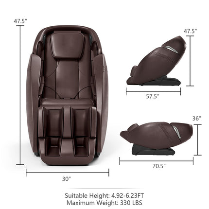 Dreamade SL Track Massage Recliner Zero Gravity W/Negative Ion Generator