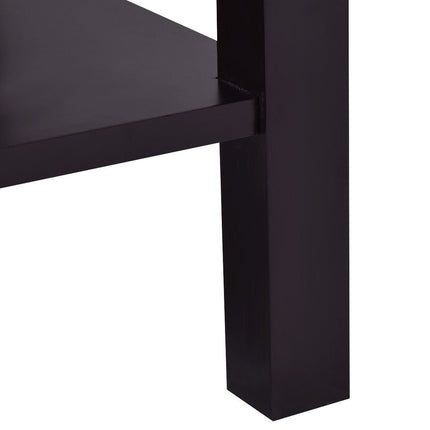 Dreamade Nightstand W/Drawer and Shelf, Stable Frame Storage Cabinet